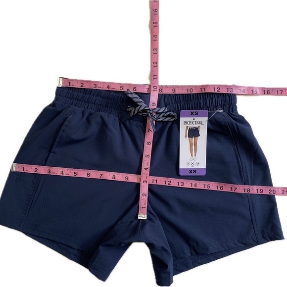 Pacific Trail Ladies' Casual Shorts, 5 Inch Inseam, Navy Blue, XS NWT - Picture 11 of 16